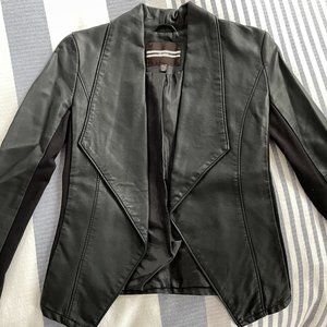 Women's Leather Blazer